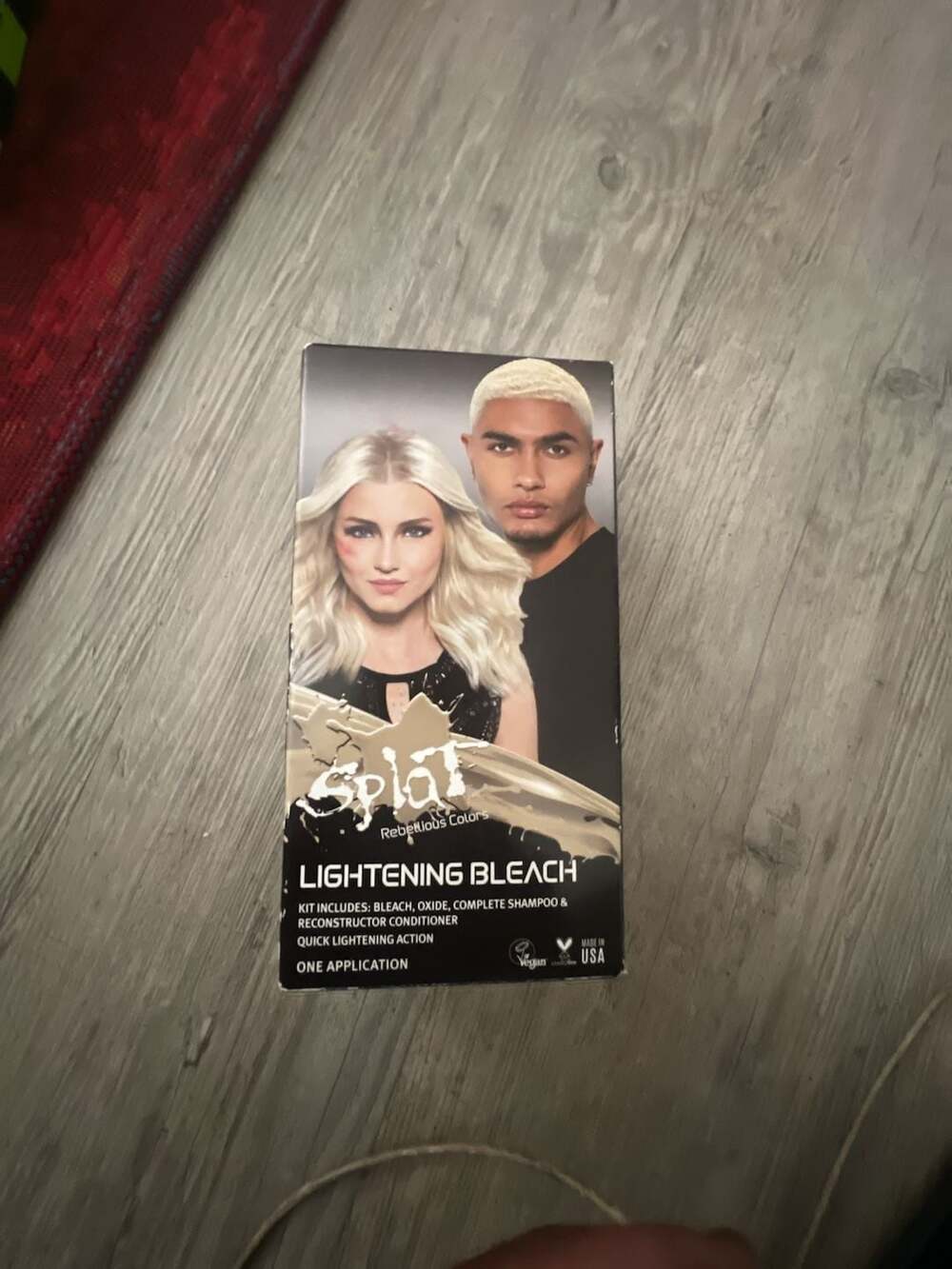 Splat Lightening Bleach Hair Color Kit with Shampoo and